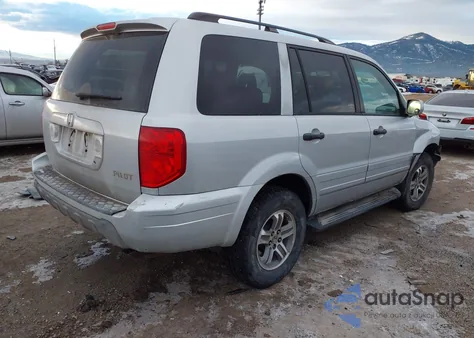 2003 Honda Pilot Ex-L из США, поврежденный, VIN 2HKYF18603H578462